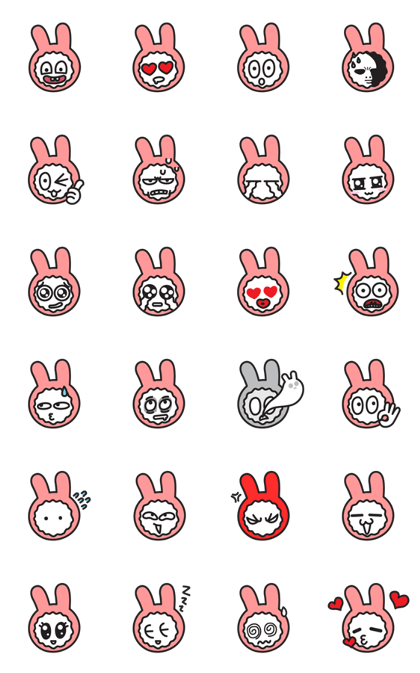 Face of PinkRabbit Face of PinkRabbit