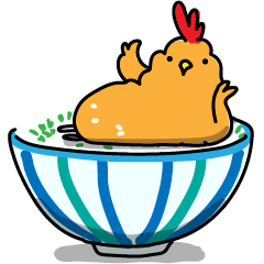 Tempura chicken bowl