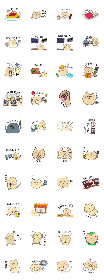 cats at the Kansai university cats at the Kansai university