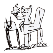 bearstickers made by a girl7yearsold