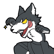 Babe Werewolf Sticker Babe Werewolf Sticker