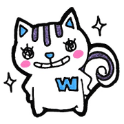 Sticker for the initial W Sticker for the initial W