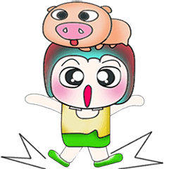 ..Mr. Kosuke and pig..