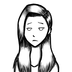 a misanthrope girl