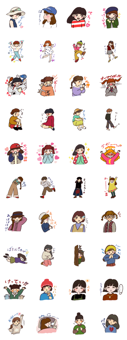 miracle girls sticker