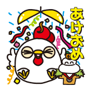 Bird sticker[torisuta]