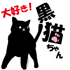 Cute Black Cat for cat lovers