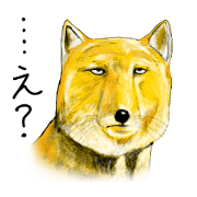 hand-drawn animal sticker