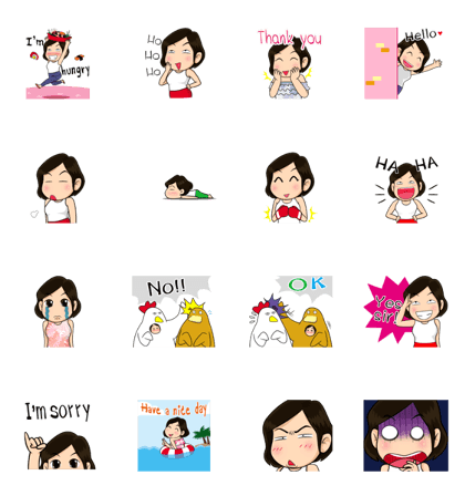 Miki lovely girl ( I love you all )