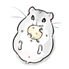 怠惰なジャンガリアンハムスター Line スタンプ Line Store 怠惰なジャンガリアンハムスター Line スタンプ Line Store