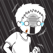 Emotion of boy
