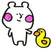 bear and duck slow life