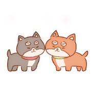 Stickers of Shiba inu 2