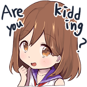 A little girl Sticker 6 EN