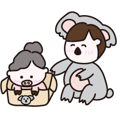 Koala and pig diary