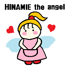 Pretty angel, HINAMIE.