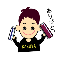kazuya boy sticker
