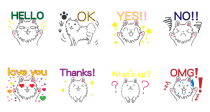 Hi,cute dog.