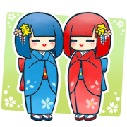 Tokyo kimono sisters