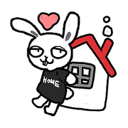 Rabbits like home