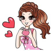 Happy cute girl version2