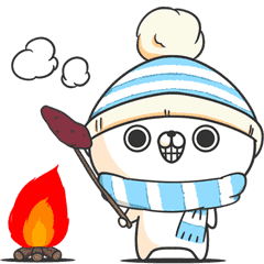 Move Friends Cat Winter Line Stickers Line Store Move Friends Cat Winter Line Stickers Line Store