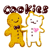 Handwritten cookies