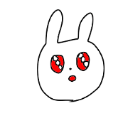 Glittering rabbit