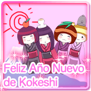 From Happy New Year's Kokeshi with Spani