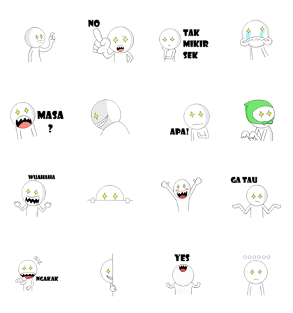 Annon animation sticker