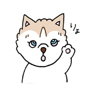 Cute SiberianHuskey