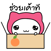 Pink Riding Hood Cat THAI