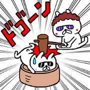 Osaka mother rabbit move around3
