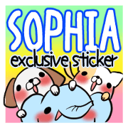 Sophia's exclusive sticker