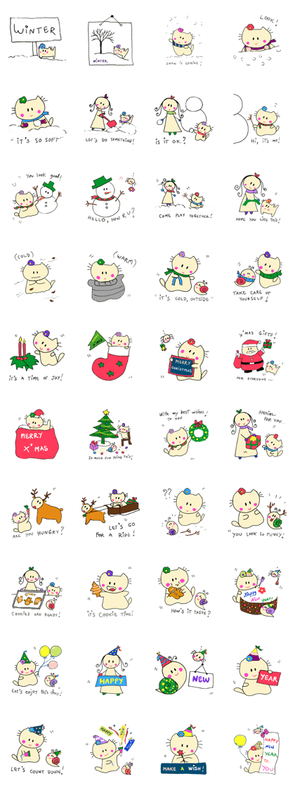 Dinkyneko & Friends #8 _Winter X'mas HNY