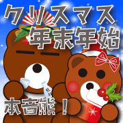 Real intention Bear X'mas And New Year's