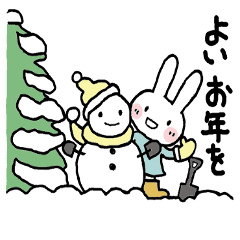 Greetings for adults(winter)