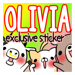 Olivia's exclusive sticker