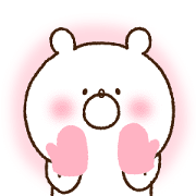 Animated Girly Bear for winter
