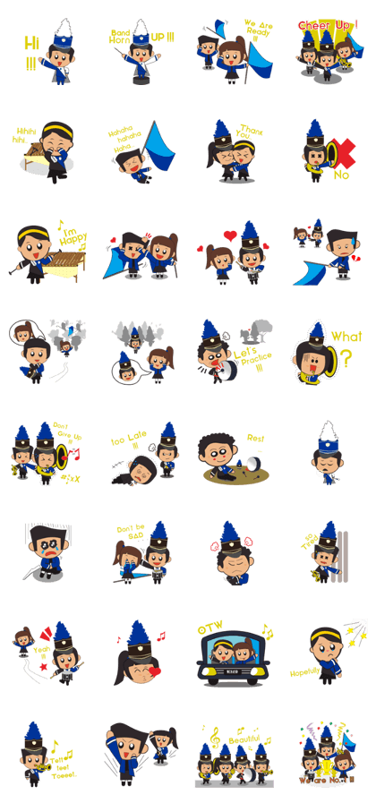 We're Marching Band Team (ENGLISH)