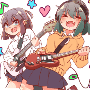 Guitar Girls Stickers!