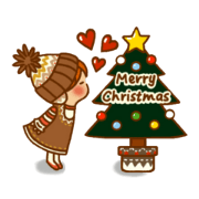 Sticker of Karin-chan (Winter)