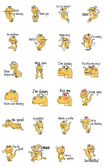Pleasant dinosaur (Eng. Ver.)