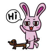 Sassy Pink Bunny(English version)