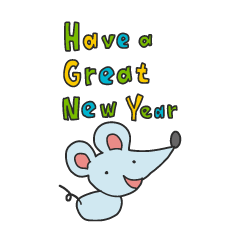 Sticker for New Year  !