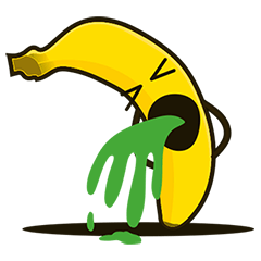 Funny Banana Stickers