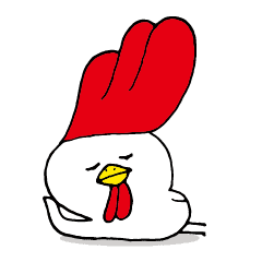 リーゼントにわとりのコック Line スタンプ Line Store