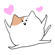 The sticker which is a good cat exactly