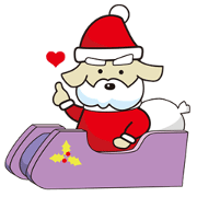Santa Dog (no text)