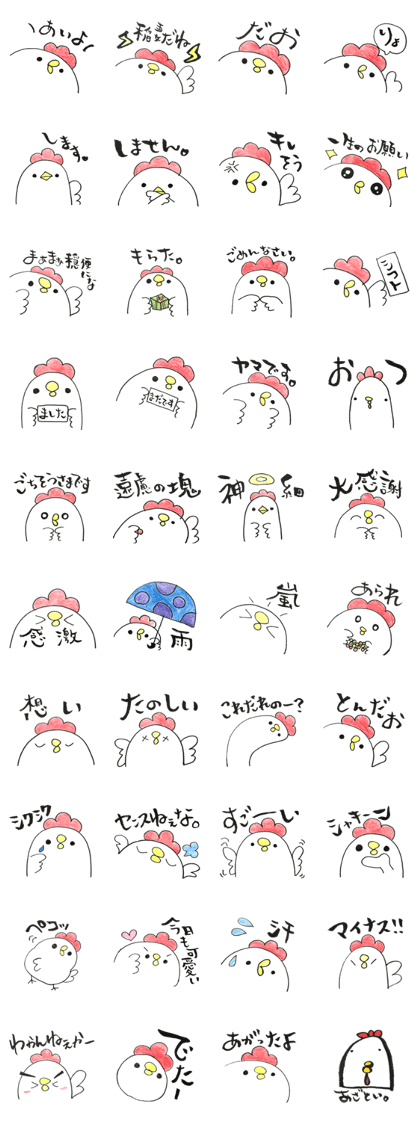 pipi of chicken